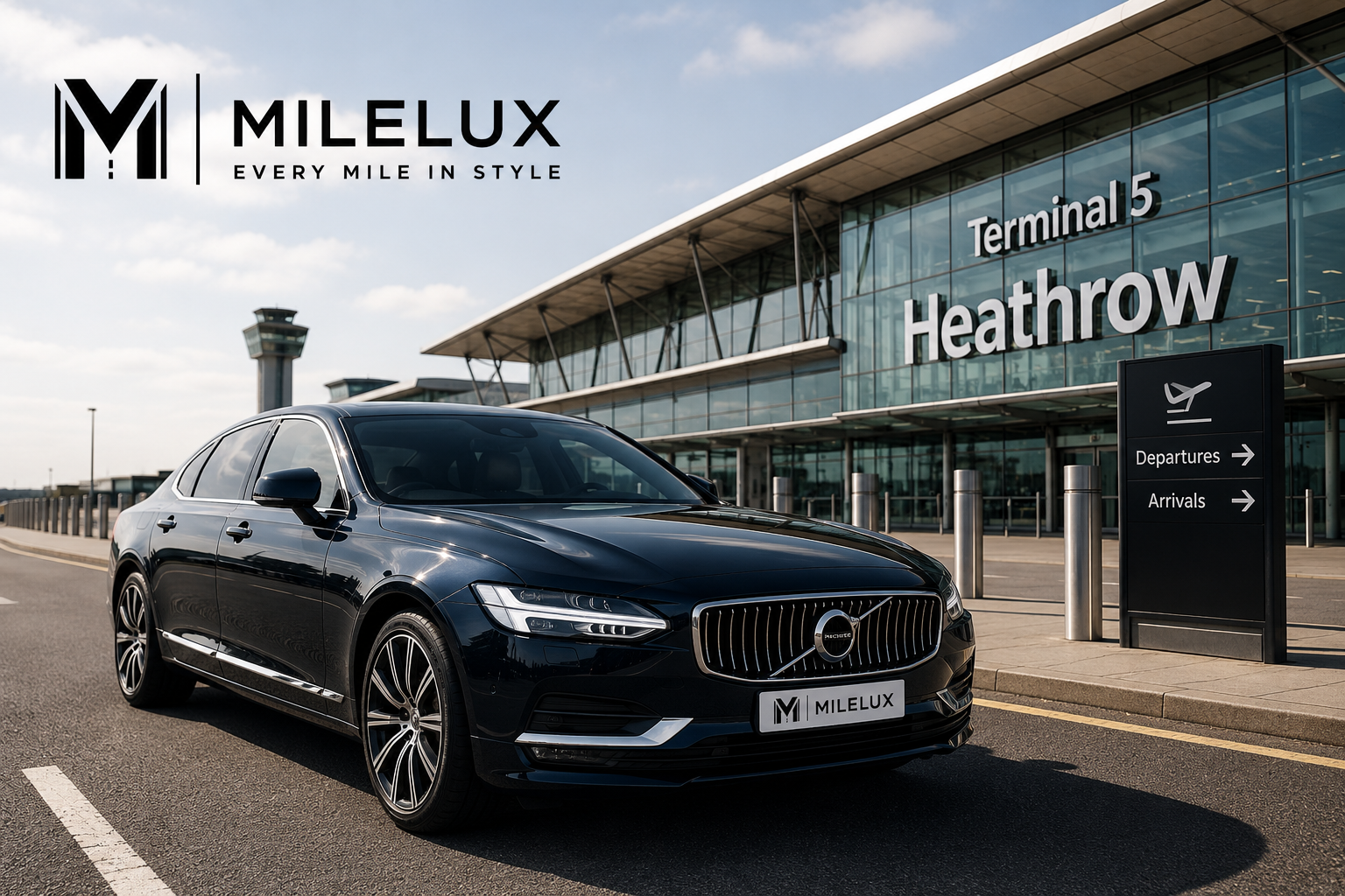 Heathrow Airport Transfers from Warwickshire with Milelux